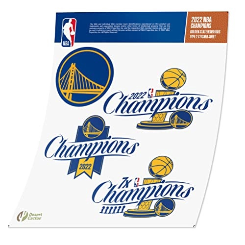 Golden State Warriors Champions 2022 Decal Sticker Basketball NBA  Championship