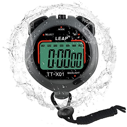 Leap Digital Cron metro Temporizador Cron metro de Display Grande