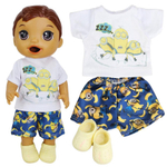 Roupa boneca baby alive - conjunto vibe boa - casinha 4 em Promoção na  Americanas