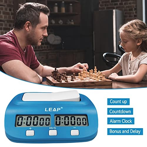 Relogio Digital Profissional P/Xadrez Chess Clock Leap em Promoção na  Americanas