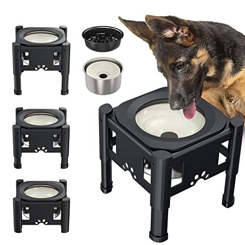 Dog water on sale bowl holder