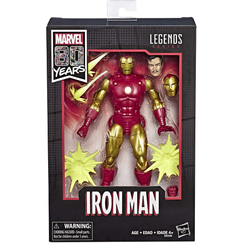 80th anniversary marvel legends iron man best sale