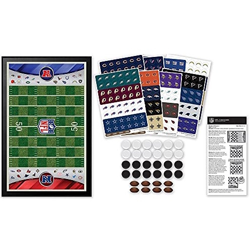 MasterPieces nfl New England Patriots Damas Jogo de Tabuleiro