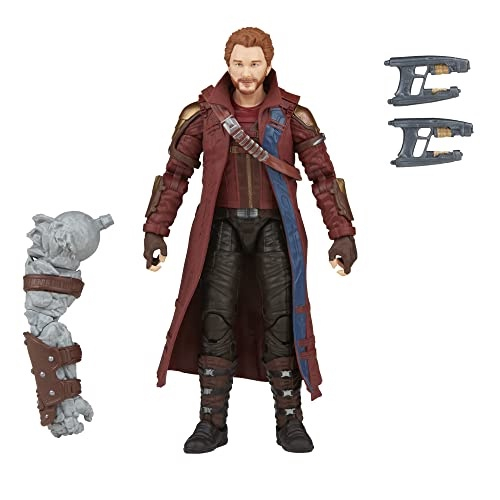 Boneco Marvel Legends Series - Figura de 15 cm e Acessórios - Star Lord -  F6602 - Hasbro