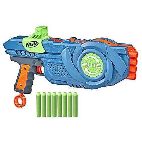 Lançador De Dardos Nerf Dart Blaster Azul Com 6 Munições em