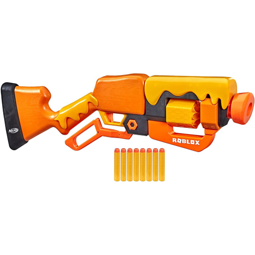 Nerf Roblox Adopt Me!: Abelhas! Lever Action Dart Blaster, Tambor