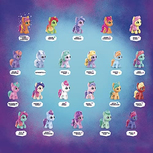 My Little Pony Mini World Magic Conheça o conjunto da coleção Minis com 22  figuras de pônei, brinquedo para crianças de 5 anos ou mais (exclusivo da  ) em Promoção na Americanas