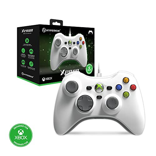 Controlador com fio Hyperkin Xenon branco para Xbox Series em Promocao na Americanas