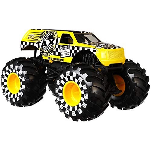 Hot Wheels Monster Truck 1:24 Escala Veículo Twin Mill com rodas gigantes  para crianças de 3 a 8 anos de idade, grande presente, caminhões de