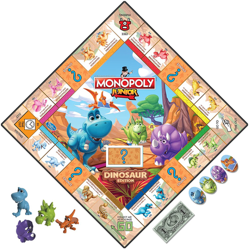 Jogo de Tabuleiro MONOPOLY Junior (Idade Mínima Recomendada: 4 anos -  Versão em Português)