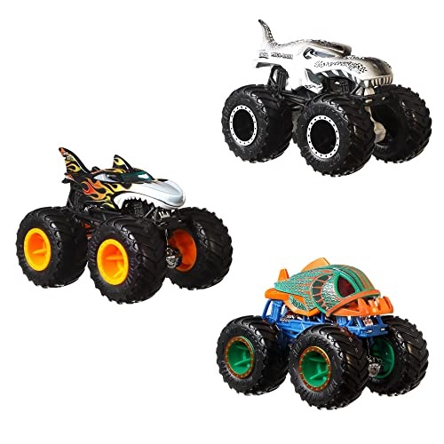 Hot Wheels Pista Monster Trucks Desafio Do Giro - Mattel