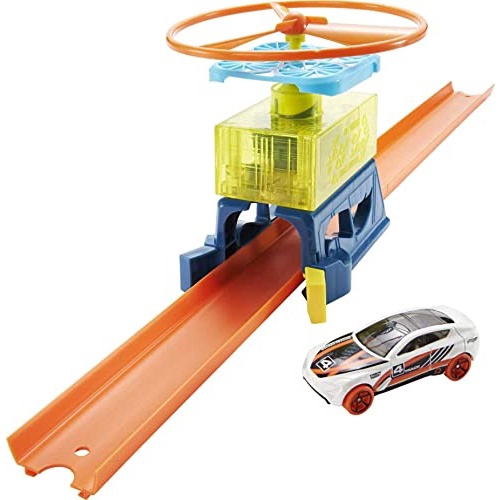 Pista De Corrida Hot Wheels 286Cm Com 2 Carros - Mulitkids em Promoção na  Americanas