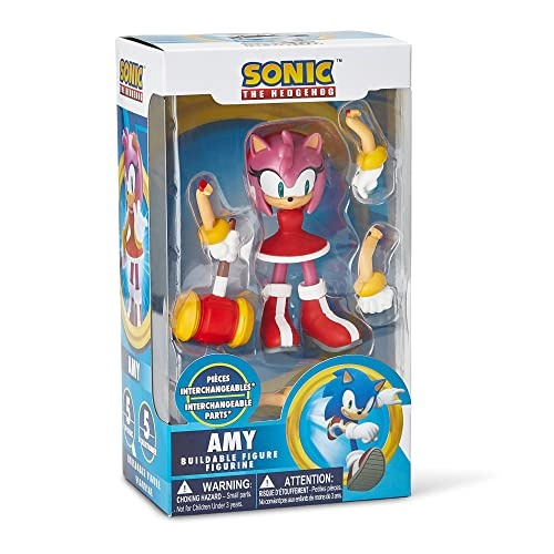 Sonic The Hedgehog Pelúcia Amy Rose Em vestido Vermelho Oficial em Promoção  na Americanas