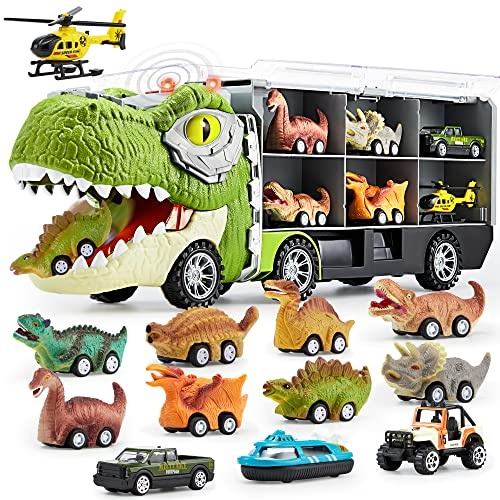 Caminhões de dinossauros para crianças,Dinosaur Dinosaur Toy Cars