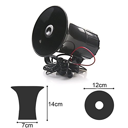 Gampro car best sale siren speaker