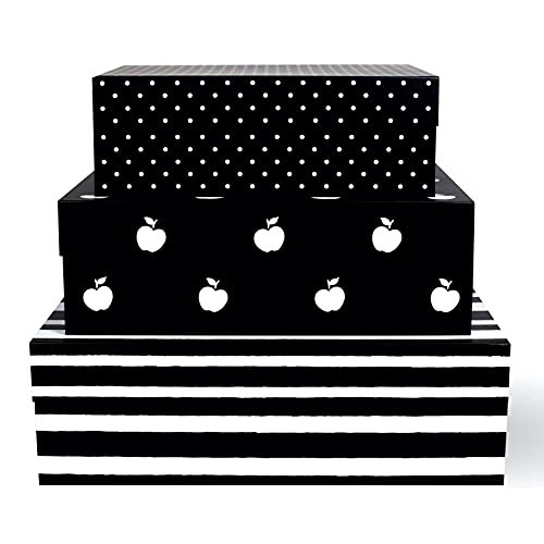 Decorative storage boxes with lids clearance