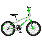 BICICLETA ARO 20 CROSS MODELO FEVER PRATA