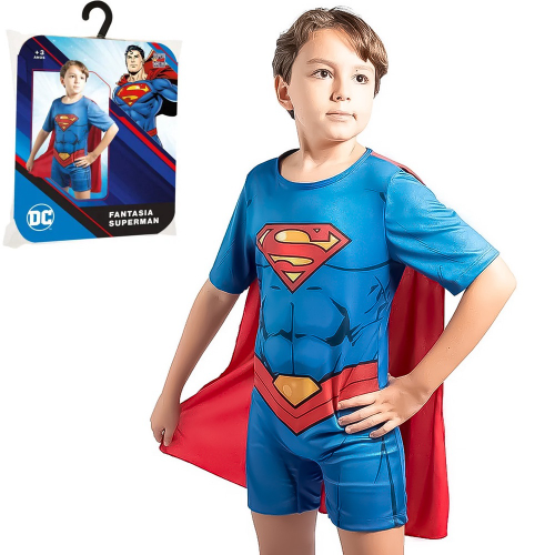 Fantasia Arlequina Infantil Luxo Dc Super Hero Girl Original