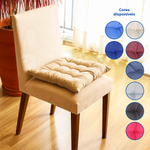 Kit 3 Assentos Almofadas Futon Cadeira Grande Cheia Decorativa Sofá Poltrona Cama Fita Para Amarrar 40x40cm