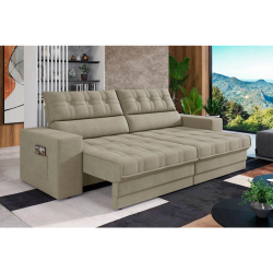 Sofá Oscar Plus 2,00m Retrátil/Reclinável Suede Areia - Xflex é ruim? Sofá Oscar Plus 2,00m Retrátil/Reclinável Suede Areia - Xflex é boa?