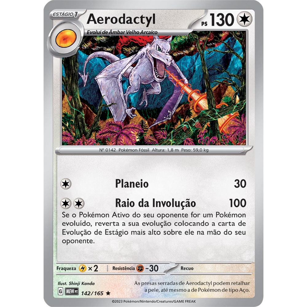 Carta Pokémon - Articuno 144/165 - 151 - Copag em Promoção na