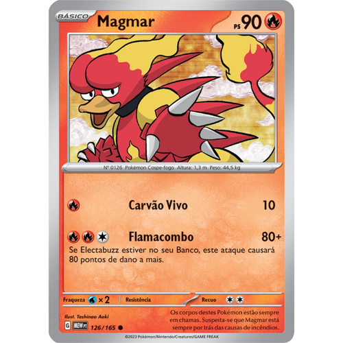 Carta Pokémon - Farfetch'd 83/165 - 151 - Copag em Promoção na Americanas