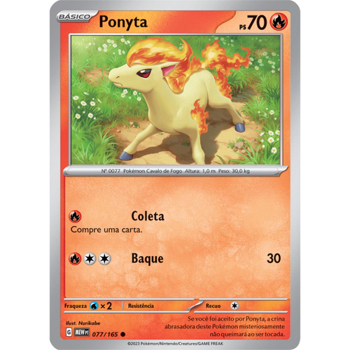 Carta Pokémon - Farfetch'd 83/165 - 151 - Copag em Promoção na Americanas