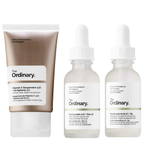 O conjunto de tratamento facial comum! Inclui Creme de Vitamina c, Soro de Ácido Hialurônico e Soro de Niacinamida! Ilumina, hidrata e reduz manchas de pele! Vegan, Paraben Free & Cruelty Free!