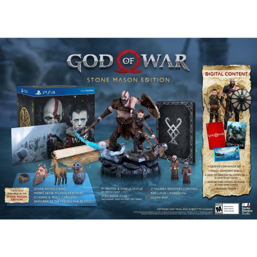 God of war COLLECTOR'S edition - PS4 em Promoção na Americanas