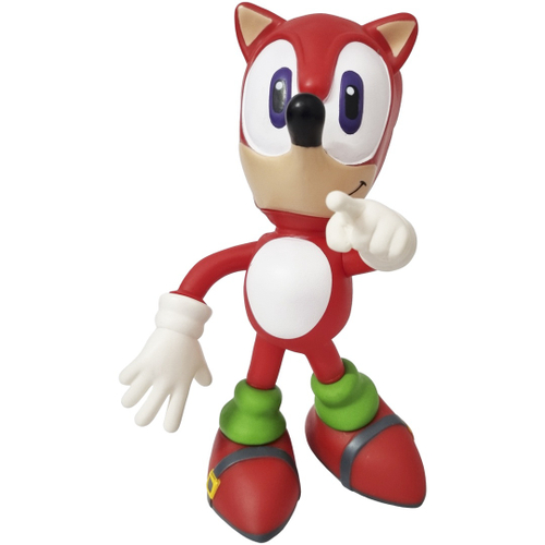 Boneco Sonic Vermelho Articulado Action Figure Grande 25cm