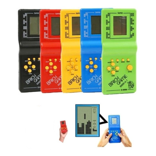 Video Game De Bolso Portatil Com Jogos Classico Cobra Tetris Cores