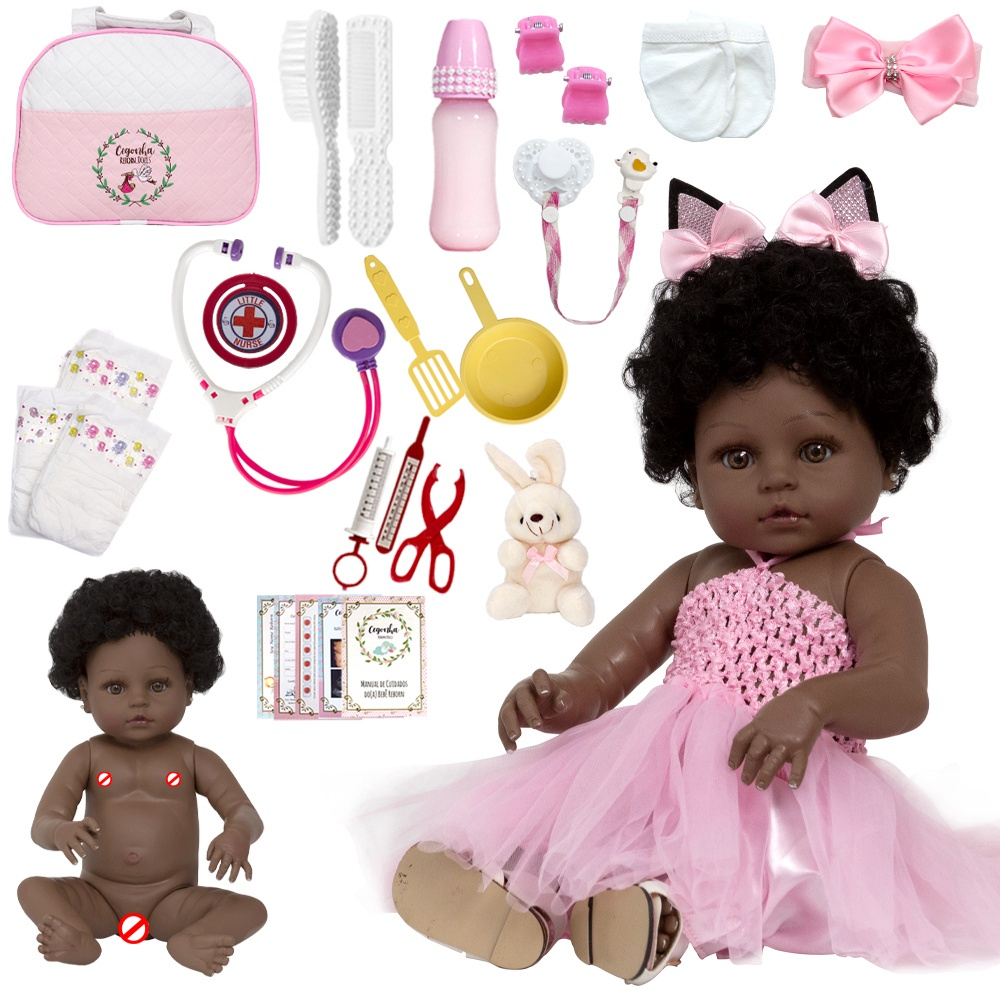 Bebê Reborn Realista Pelúcia Preço + Barato 100% Silicone no Shoptime