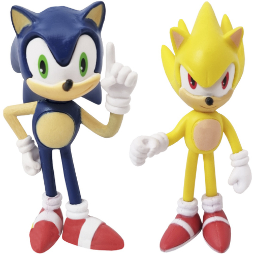 Kit 4 Boneco Sonic Tails Knuckles the Echidna Amy Rosa Brinquedo Lançamento  Action Figure - WIN Colecionáveis