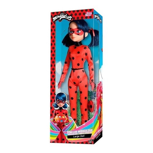 Boneca Miraculous Ladybug Large Doll Baby Brink 1870 - ZOOM