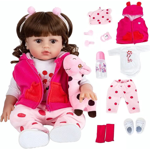 Boneca Bebê Reborn Brinquedo Menina Pode Dar Banho em Promoção na Americanas