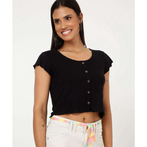 Blusa store cropped marisa