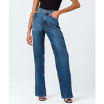 Calça Jeans Wide Leg Pantalona Feminina Disparate-56299
