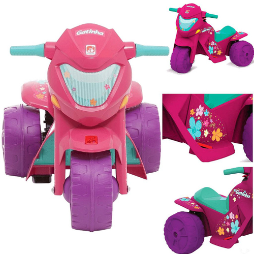 Moto Elétrica Infantil BanMoto Azul