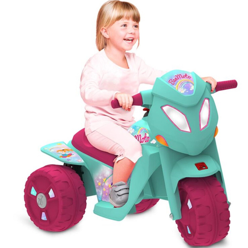 Moto Elétrica Infantil Som Luz Sprint Turbo Verde 12v Suporta Criança Até  35 Kg Grande Biemme no Shoptime