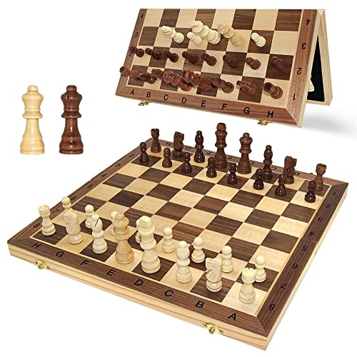 Chess Wooden Set - Large (Xadrez)