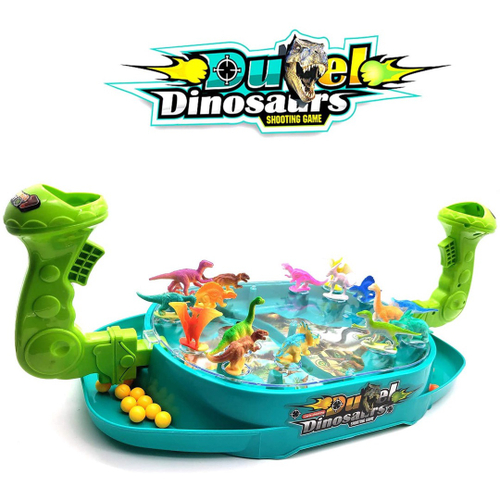 Brinquedo Dinossauro Jogo  2 jogadores Dinosaur Shooting Toy