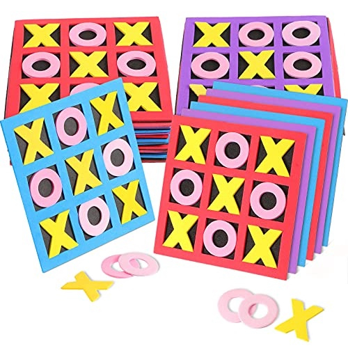 Tic Tac Toe - (Pack de 36) Espuma Tic-Tac-Toe Mini Jogo de Tabuleiro para  Crianças - para Lembrancinhas de Festa de Aniversário, Enchimentos de  Sacolas de Brindes, Presentes de Fim de Ano