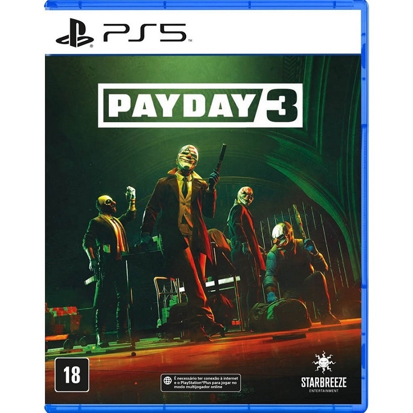 Imagem do produto PAYDAY 3 PS5 - Físico em Americanas