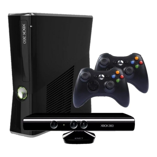 Xbox 360 Bloqueado+kinect+dois Jogos+controle | Console de Videogame  Microsoft Usado 91704958 | enjoei