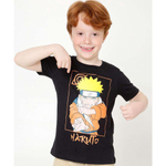 Naruto Camiseta Infantil Inserimos Nome Da Criança