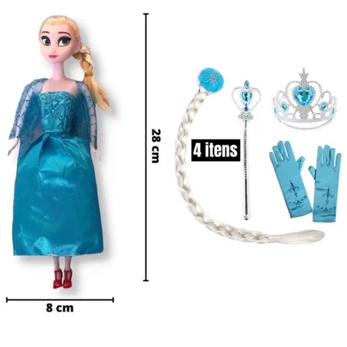 Bonecas Elsa e anna kit Frozen Brinquedo Maquiagem infantil no Shoptime