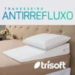 Travesseiro Anti Refluxo Terapêutico Adulto com Capa 200 Fios Trisoft