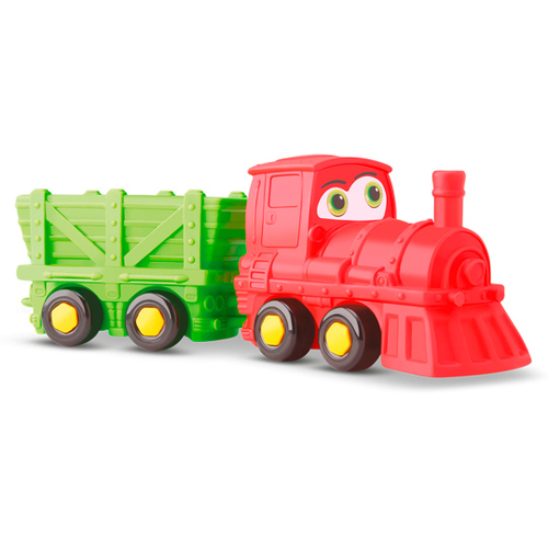 Trem Brinquedo Locomotiva Som E Luz 4 Vagoes - Dm Toys na Americanas  Empresas