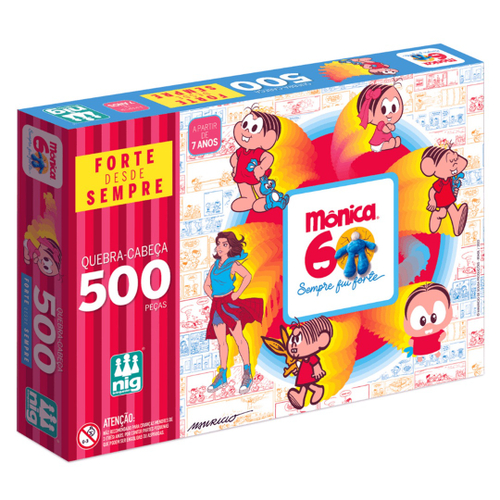 Turma da Mônica - Quebra-cabeça Grandão - 48 peças - Toyster Brinquedos :  : Brinquedos e Jogos