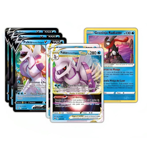 Pokémon Deck Batalha de Liga Palkia v-astro copag 32794 em